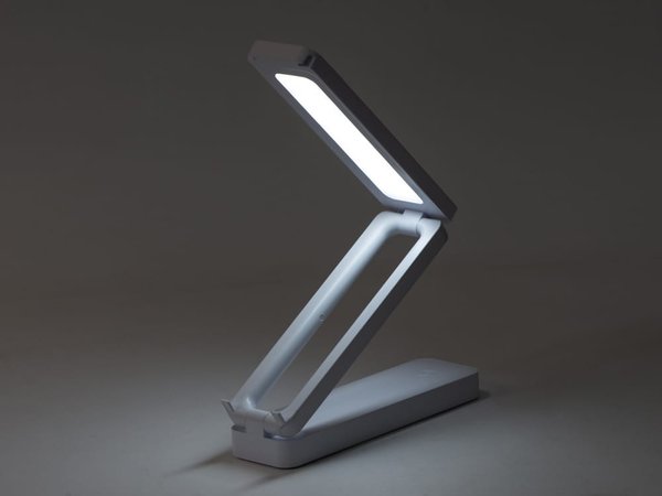 Складывающаяся настольная лампа с беспроводной зарядкой «Lightfold», 10 Вт - Складывающаяся настольная лампа с беспроводной зарядкой «Lightfold», 10 Вт