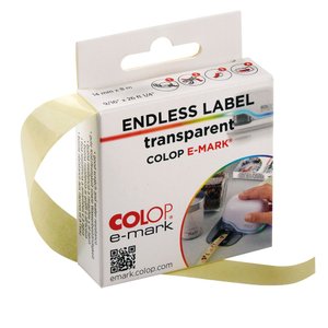 клейкая лента для принтера colop e-mark, прозрачная