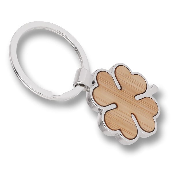 Брелок Bray Clover, коричневый - Брелок Bray Clover, коричневый