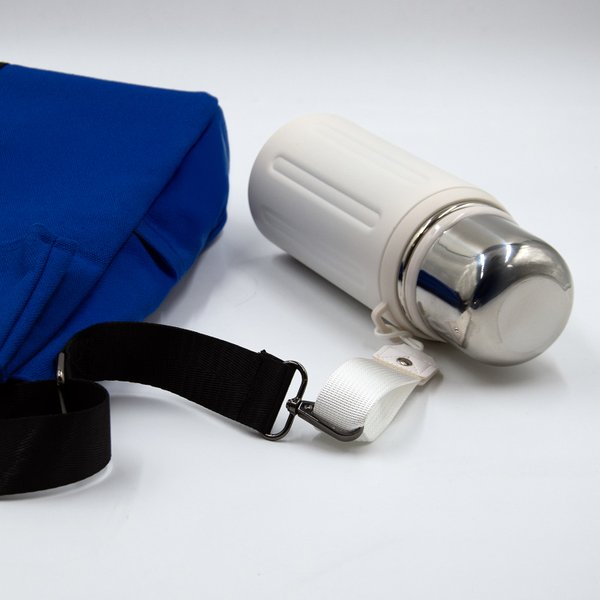 Шоппер Superbag Companion, с тремя отделениями, боковым креплением (карабин) и карманом - Шоппер Superbag Companion, с тремя отделениями, боковым креплением (карабин) и карманом (синий с черным)