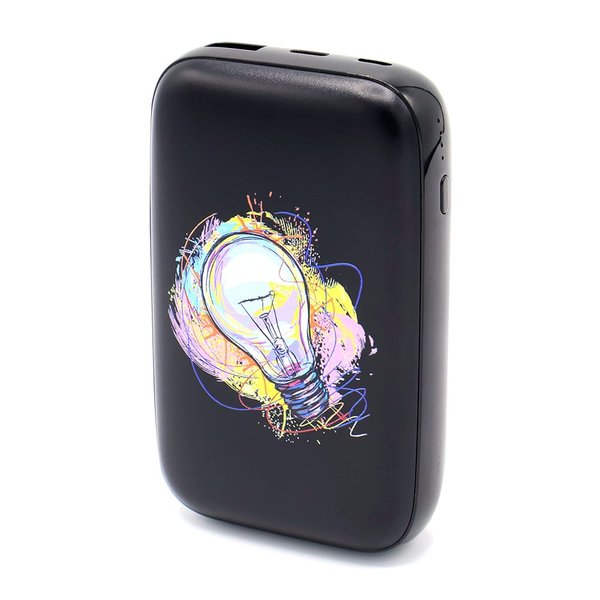 Внешний аккумулятор Galaxy QC&amp;PD с функцией быстрой зарядки, 10000 mah - Внешний аккумулятор Galaxy QC&amp;PD с функцией быстрой зарядки, 10000 mah, черный