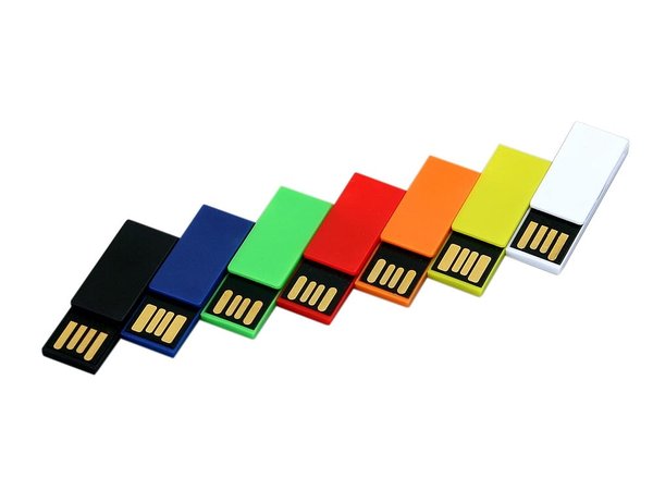 USB 2.0- флешка промо на 16 Гб в виде скрепки - USB 2.0- флешка промо на 16 Гб в виде скрепки