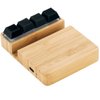 Беспроводное зарядное устройство ClickPad (10W) в виде подставки для телефона, с клавишами анти-стресс, черный