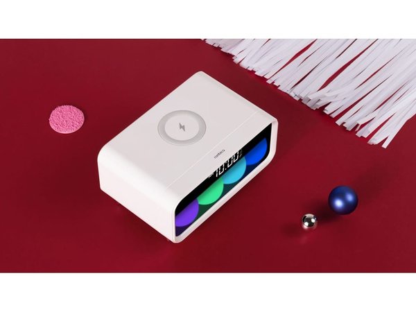 Часы с беспроводным зарядным устройством «Timebox 1» - Часы с беспроводным зарядным устройством «Timebox 1»
