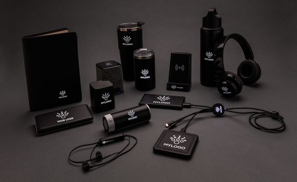 Док-станция Light up для беспроводной зарядки с подставкой для ручек, 5W - Док-станция Light up для беспроводной зарядки с подставкой для ручек, 5W