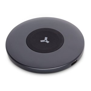 беспроводное зарядное устройство accesstyle darkslate 15w, черный