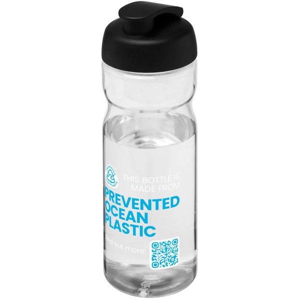 Спортивная бутылка H2O Active® Eco Base 650 мл с откидной крышкой - Спортивная бутылка H2O Active® Eco Base 650 мл с откидной крышкой
