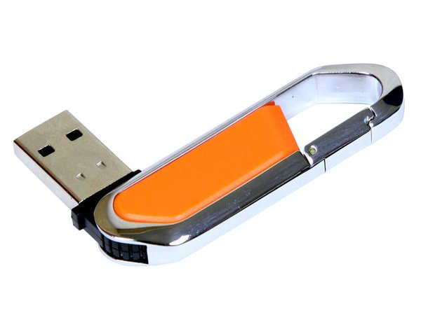 USB 2.0- флешка на 8 Гб в виде карабина - USB 2.0- флешка на 8 Гб в виде карабина