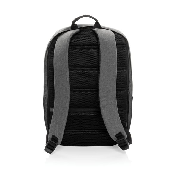 Антикражный рюкзак для ноутбука Swiss Peak с RFID-защитой из rPET AWARE™, 15,6’’ - Антикражный рюкзак для ноутбука Swiss Peak с RFID-защитой из rPET AWARE™, 15,6’’