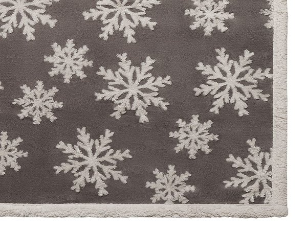 Плед Snowflake новогодний с капюшоном - Плед Snowflake новогодний с капюшоном