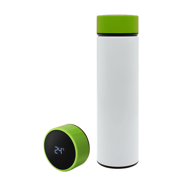 Термос Reactor duo white с датчиком температуры - Термос Reactor duo white с датчиком температуры (белый с салатовым)