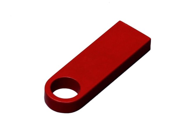 USB 2.0-флешка на 4 Гб с мини чипом и круглым отверстием - USB 2.0-флешка на 4 Гб с мини чипом и круглым отверстием