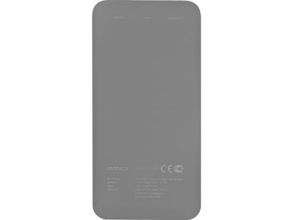 Внешний аккумулятор «NEO PB100», soft touch, 10000 mAh - Внешний аккумулятор «NEO PB100», soft touch, 10000 mAh