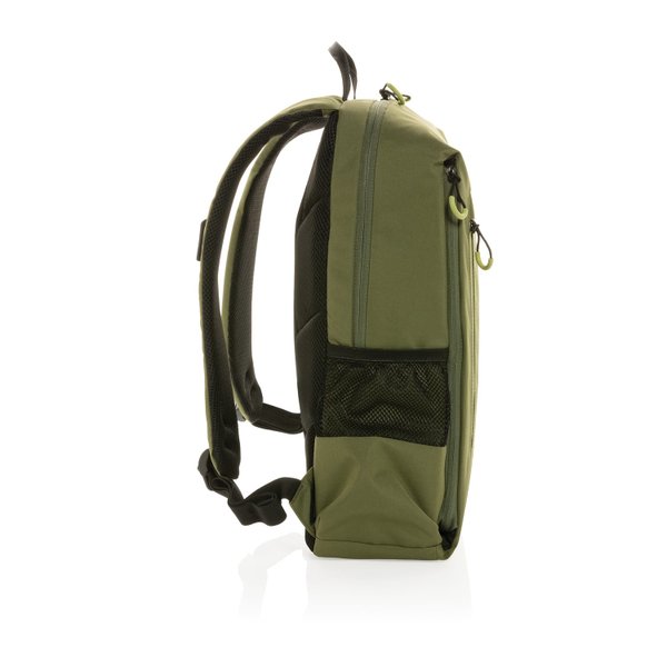 Рюкзак для ноутбука Impact Lima из rPET AWARETM, RFID, 15.6" - Рюкзак для ноутбука Impact Lima из rPET AWARETM, RFID, 15.6"