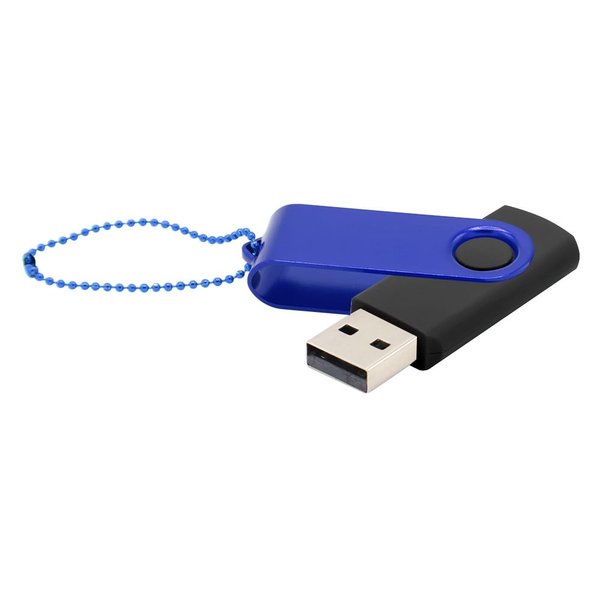 Флешка Designer To Go 2.0 USB 16Gb - Флешка Designer To Go 2.0 USB 16Gb, черный/синий