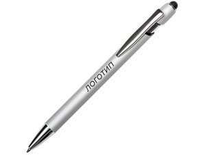 ручка-стилус металлическая шариковая «sway monochrome» с цветным зеркальным слоем