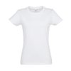 Футболка женская IMPERIAL WOMEN, белый_2XL, 100% х/б, 190 г/м2