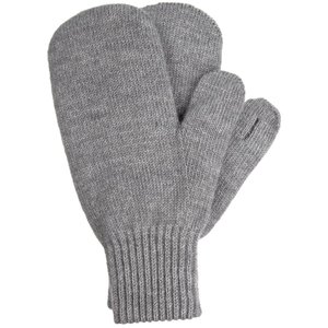 варежки capris, серый меланж