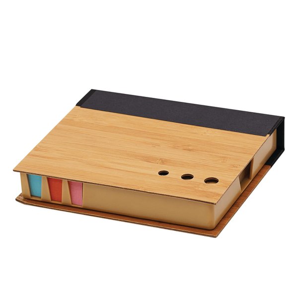 Набор стикеров BAMBOO NOTE, коричневый - Набор стикеров BAMBOO NOTE, коричневый