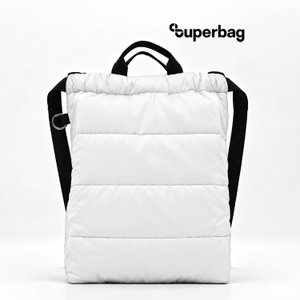 рюкзак superbag bubble, стёганый, с внутренним карманом и креплением (карабин)