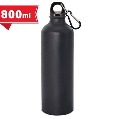 Алюминиевая бутылка 800 мл с карабином "TUAREG" - Алюминиевая бутылка 800 мл с карабином "TUAREG"