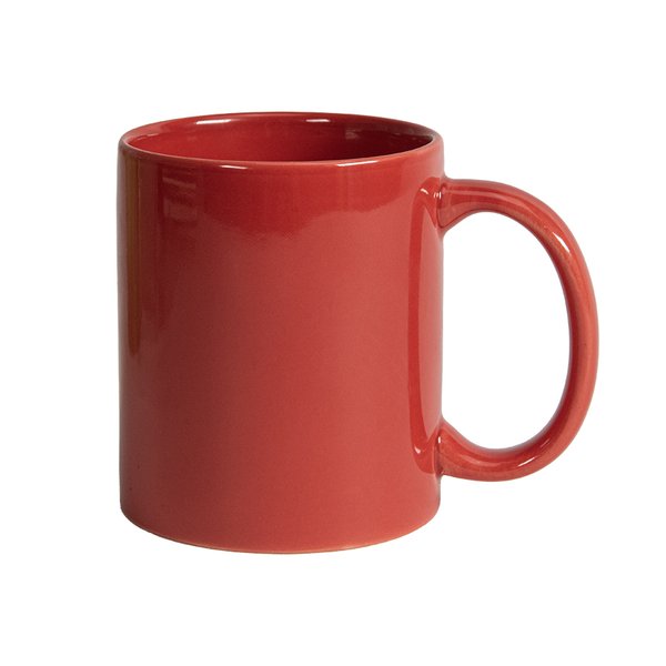 Кружка "DECOL" для деколи, 330 мл, d=82 мм, премиум, белая - Кружка "DECOL" для деколи, 330 мл, d=82 мм, премиум, красная