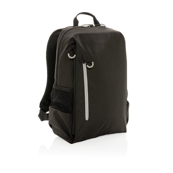Рюкзак для ноутбука Impact Lima из rPET AWARETM, RFID, 15.6" - Рюкзак для ноутбука Impact Lima из rPET AWARETM, RFID, 15.6"