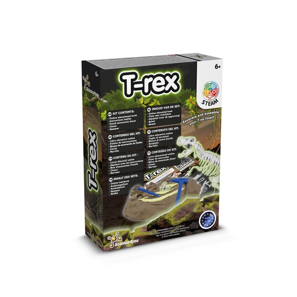 Fossil Excavation Kit II. Дидактическая игра поставляется с подарочным пакетом из крафт-бумаги (90 г/м²) - Fossil Excavation Kit II. Дидактическая игра поставляется с подарочным пакетом из крафт-бумаги (90 г/м²)