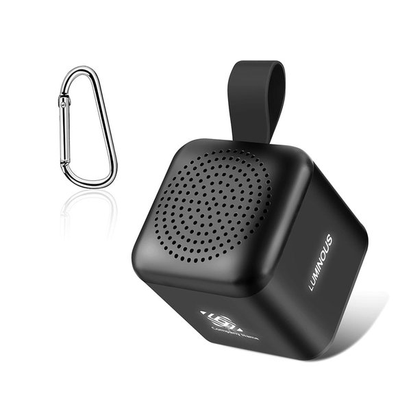 Bluetooth колонка Slaigo mini, стерео TWS, черный - Bluetooth колонка Slaigo mini, стерео TWS, черный