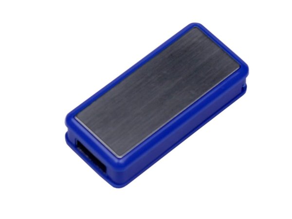 USB 2.0- флешка промо на 8 Гб прямоугольной формы, выдвижной механизм - USB 2.0- флешка промо на 8 Гб прямоугольной формы, выдвижной механизм