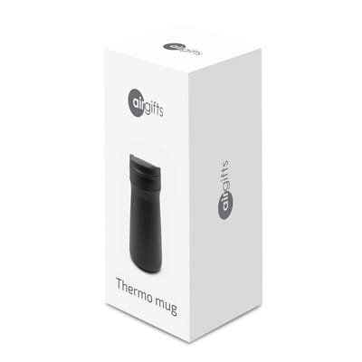 Термокружка 450 мл Air Gifts | Zesha, черная - Термокружка 450 мл Air Gifts | Zesha, черная