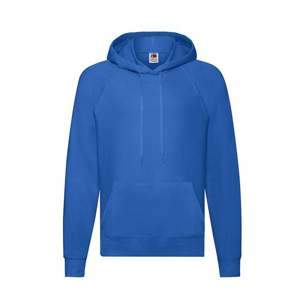 Толстовка без начеса LIGHTWEIGHT HOODED SWEAT 240 - Толстовка мужская "LIGHTWEIGHT", синий_M, 80% хлопок, 20% полиэстер, 240 г/м2