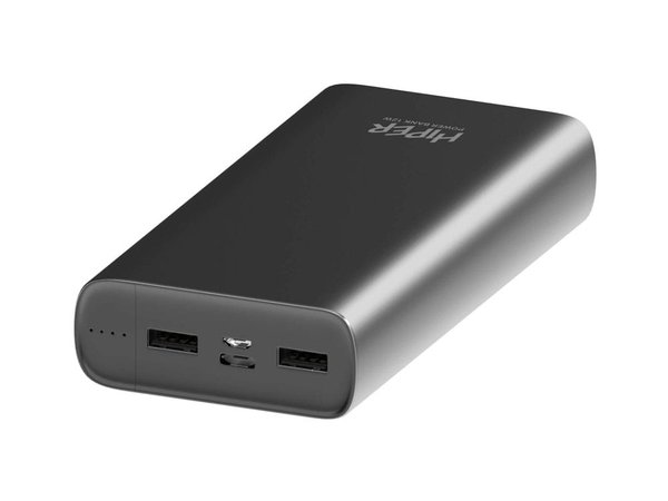 Портативный внешний аккумулятор «METAL 20K», 20000 mAh - Портативный внешний аккумулятор «METAL 20K», 20000 mAh