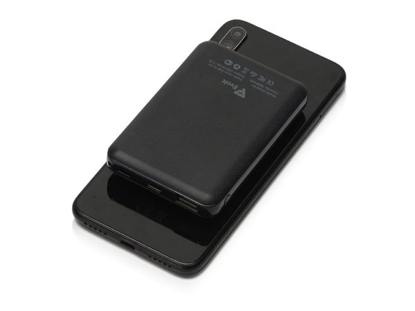 Беспроводной внешний аккумулятор «Grind Air», 5000 mAh - Беспроводной внешний аккумулятор «Grind Air», 5000 mAh