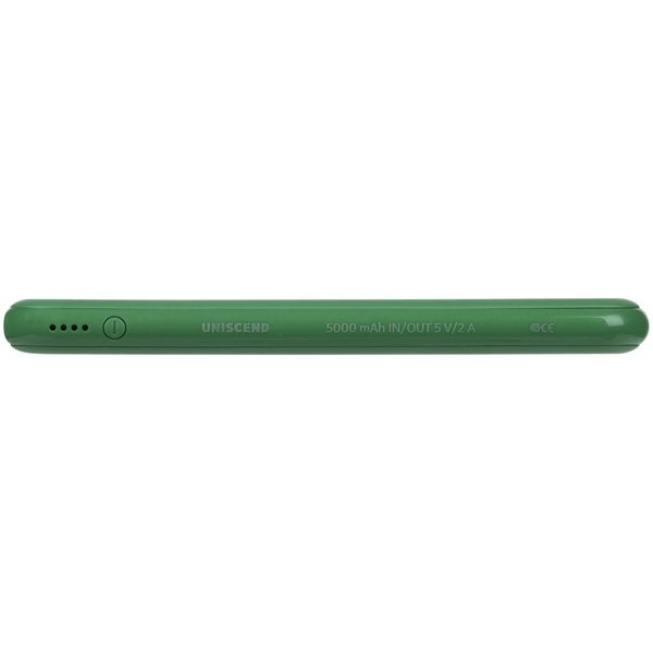 Аккумулятор Uniscend Half Day Type-C 5000 мАч, зеленый