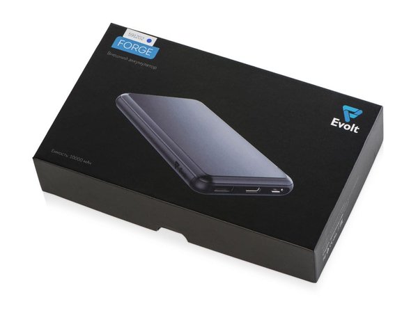 Внешний аккумулятор «Forge» v.2 , 10000 mAh - Внешний аккумулятор «Forge» v.2 , 10000 mAh