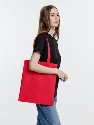 холщовая сумка neat 140, красная