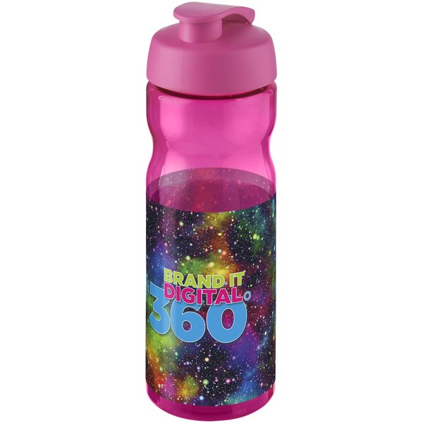 Спортивная бутылка H2O Active® Base 650 мл с откидной крышкой - Спортивная бутылка H2O Active® Base 650 мл с откидной крышкой