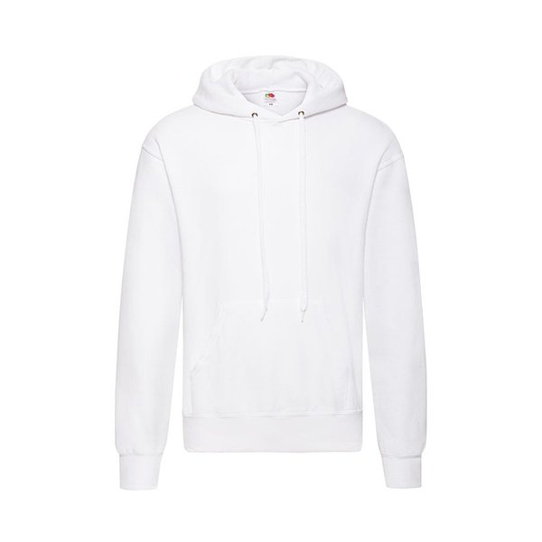 Толстовка с начесом CLASSIC HOODED SWEAT 280 - Толстовка "Hooded Sweat", белый_3XL, 80% х/б, 20% п/э, 260 г/м2