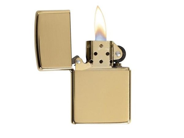 Зажигалка ZIPPO Classic с покрытием High Polish Brass - Зажигалка ZIPPO Classic с покрытием High Polish Brass