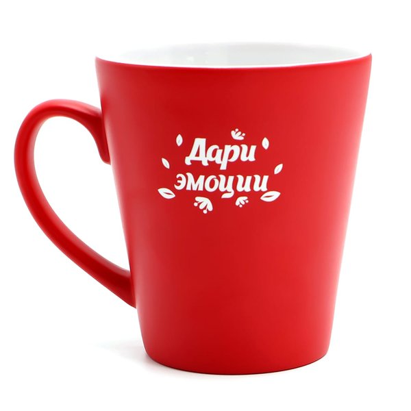 Кружка для гравировки Good day - Кружка для гравировки Good day, красный