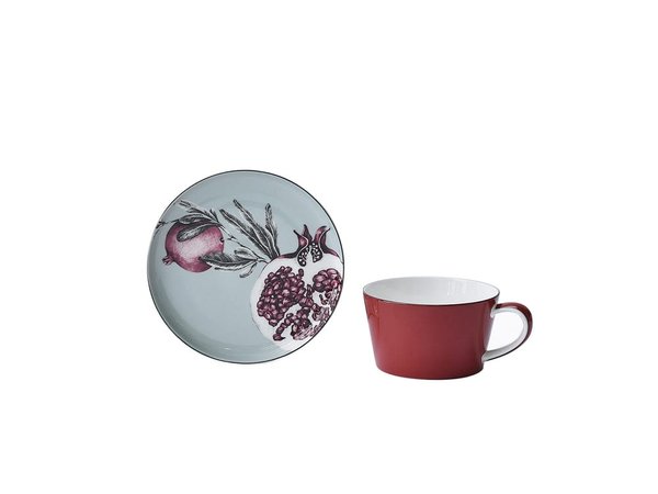 Набор чашка и блюдце «TEA SET 1 BLU» - Набор чашка и блюдце «TEA SET 1 BLU»
