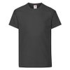Футболка детская "Kids Original T", черный, 3-4 года, 100% х/б, 145 г/м2