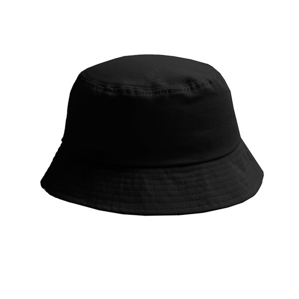 Хлопковая панама BRIM 250 - Панама BRIM, черный, 100% хлопок, твил, 250 г/м2