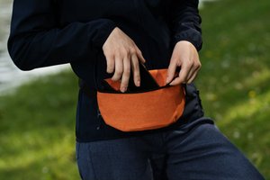 поясная сумка handy dandy, оранжевая