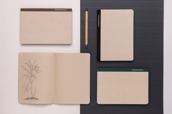Блокнот Stylo из сахарного тростника (сертификат Bonsucro), A5 - Блокнот Stylo из сахарного тростника (сертификат Bonsucro), A5