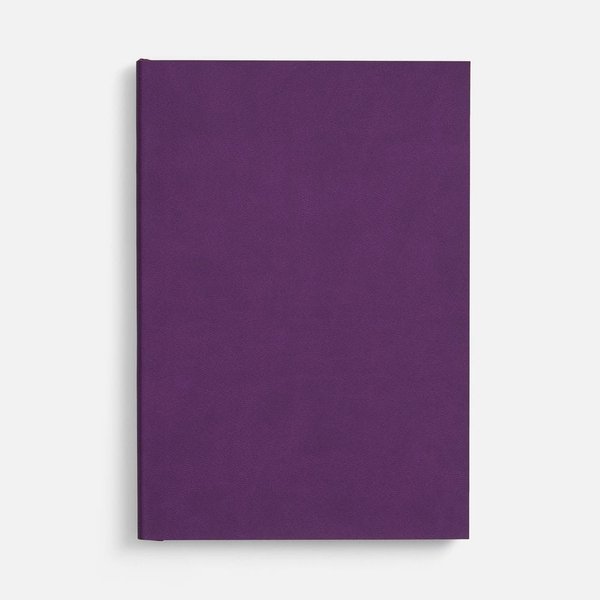 Ежедневник Flat ver.2, недатированный, фиолетовый