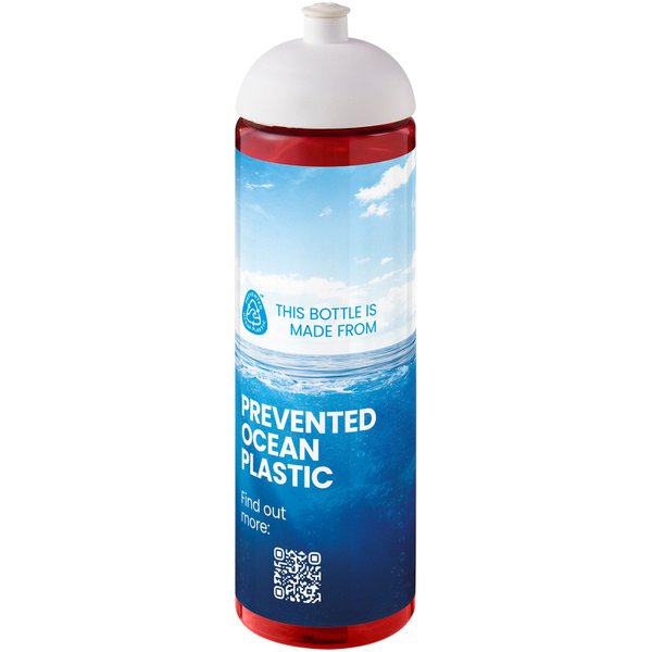 Спортивная бутылка H2O Active® Eco Vibe объемом 850 мл с куполообразной крышкой - Спортивная бутылка H2O Active® Eco Vibe объемом 850 мл с куполообразной крышкой