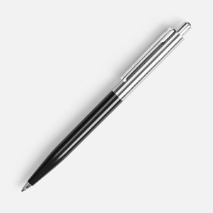 ручка шариковая senator point metal, ver.2, черная