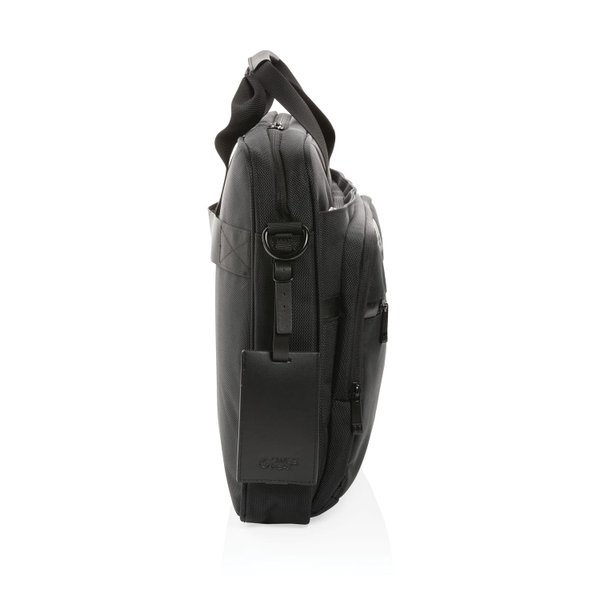Сумка для ноутбука Swiss Peak Voyager из RPET AWARE™, 15,6" - Сумка для ноутбука Swiss Peak Voyager из RPET AWARE™, 15,6"